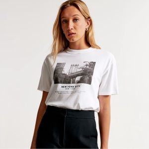 Brand New Abercrombie NYC Tee